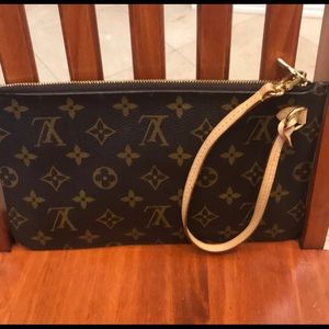 Louis Vuitton  Pouch Brown Canvas